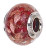 ZABLE Murano Red and Gold Glass Bead Charm BZ-1543