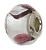 ZABLE Silver/Purple swirl Murano Glass Bead Charm BZ-1540