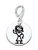 ZABLE Mom Engravable Clip-on Charm SS5000