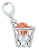 ZABLE Basketball Net Charms LC-171