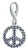 ZABLE Peace Sign Charm LC-354