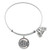 Wind and Fire Jesus Fish Charm with Bangle WF-259