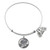 Wind and Fire Madre with Iris Charm with Bangle WF-242