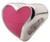 ZABLE Pink Heart Bead Charm BZ-906