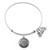 Wind and Fire Soulmate Charm with Bangle WF-297