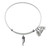 Wind and Fire 3D ITALIAN Horn Charm with Bangle WF-550