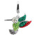 ZABLE Crystal Hummingbird Charm LC-389