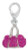 ZABLE Hot Pink Crystal Purse LC-321