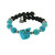 Wind and Fire Turquoise Lava Wrap for Essential Oils/Perfume Bangle WF-864 8mm size compatible with alex and ani.