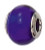 ZABLE Murano Glass Bead Charm September Blue BZ-1509