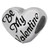 Zable bead charm Be My Valentine heart, fits Pandora, compatible with Pandora