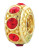 ZABLE July Gold over .925 Silver Birthstone Bead Charm BZ-3056