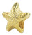 ZABLE Gold over Sterling Silver Starfish Bead Charm BZ-3003