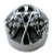 ZABLE Checkered Flags Bead Charm BZ-2050