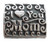 ZABLE I Love You Mom Love Heart Bead Charm BZ-2051, fits Pandora.