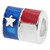 ZABLE Texas Flag Bead Charm BZ-1778 fits pandora, compatible with pandora.