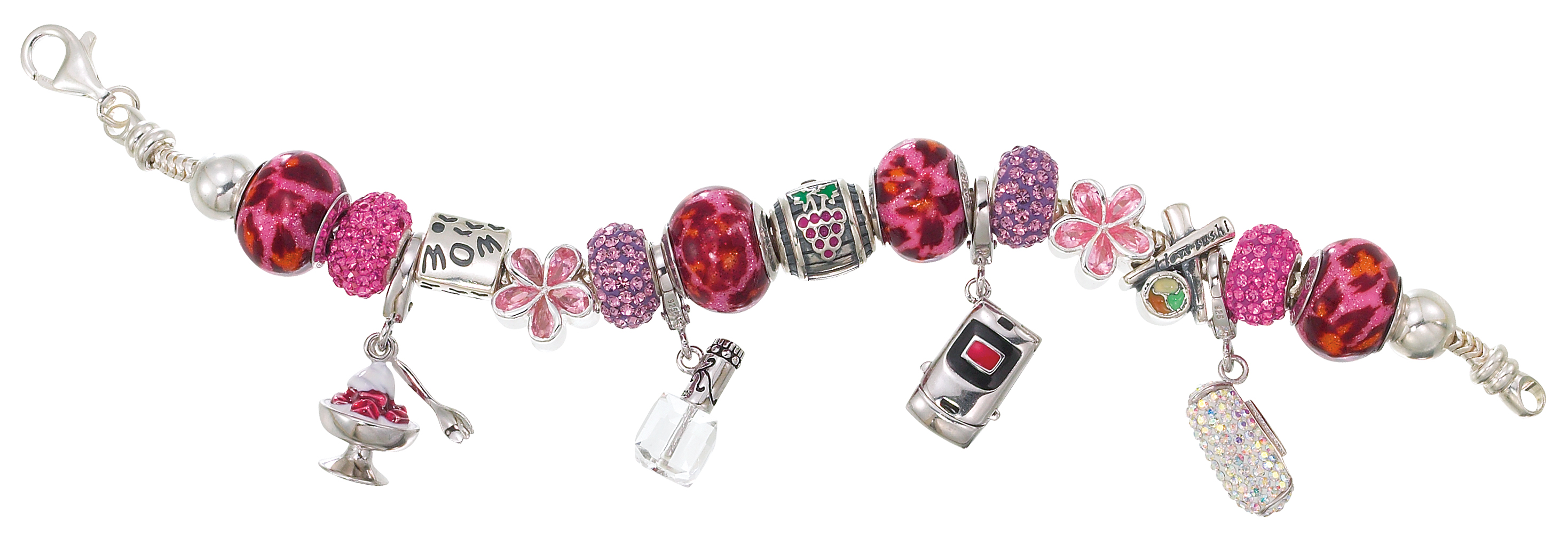 fits Pandora,fits Thomas Sabo,Zable,Swarovski crystal,sterling silver,clip on,slide on,personlized,add on,beads,charms,bracelet,charm bracelet,gift,girls,woman,mom,grandma,for sale,best prices