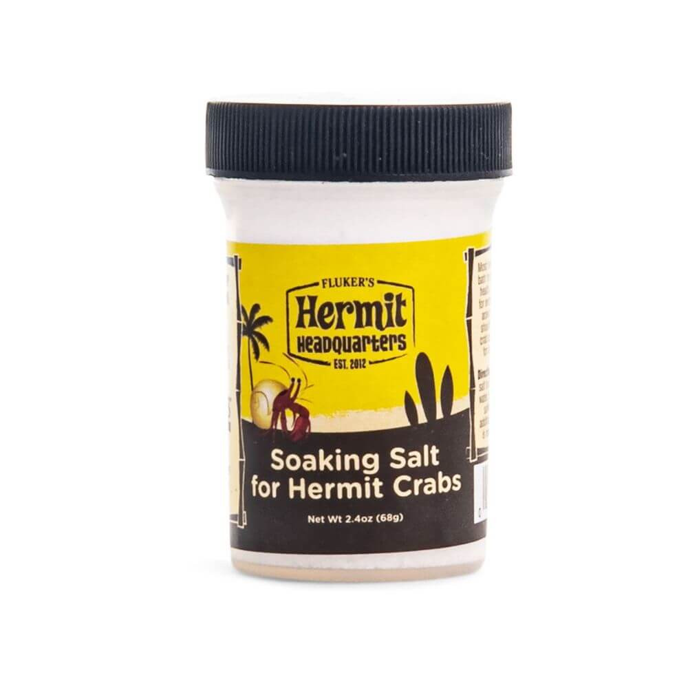 Soaking Salt for Hermit Crabs 2.4 oz Front