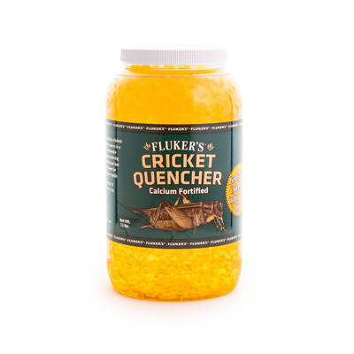 Cricket Quencher Calcium Fortified, front of product, bulk 7.5lbs
