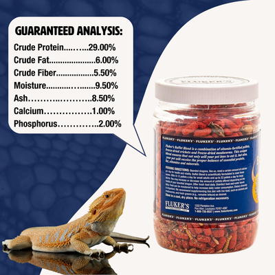 Buffet Blend Juvenile Bearded Dragon Formula