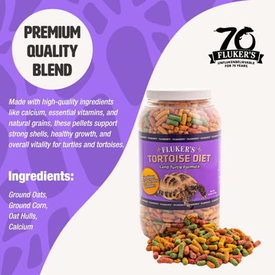 Tortoise Diet Large Pellet