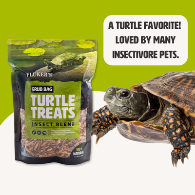 GRUB BAG TURTLE TREAT - INSECT BLEND