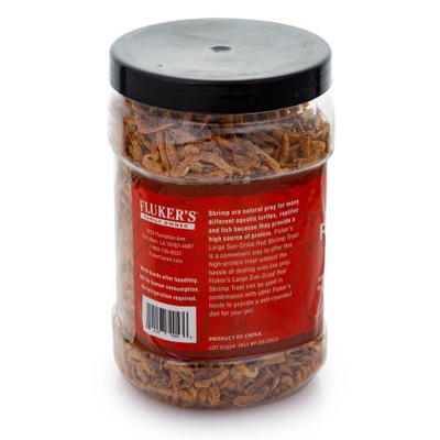 Large Sun-Dried Red Shrimp Treat  10oz Back