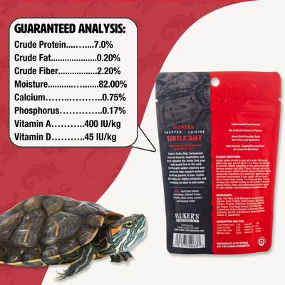 Crafted Cuisine Aquatic Turtle Diet  6.75oz