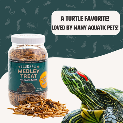 Aquatic Turtle Medley Treat 2.9 oz