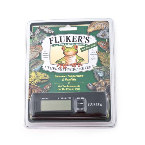 Flukers Thermometer Hygrometer Combo — Jungle Bobs Reptile World