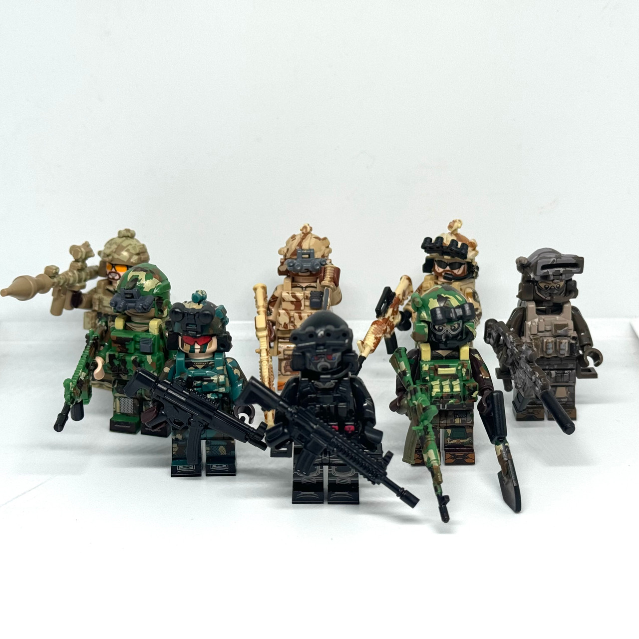 Cancelled Lego Army Sets Elite Special Forces Minifigures Set