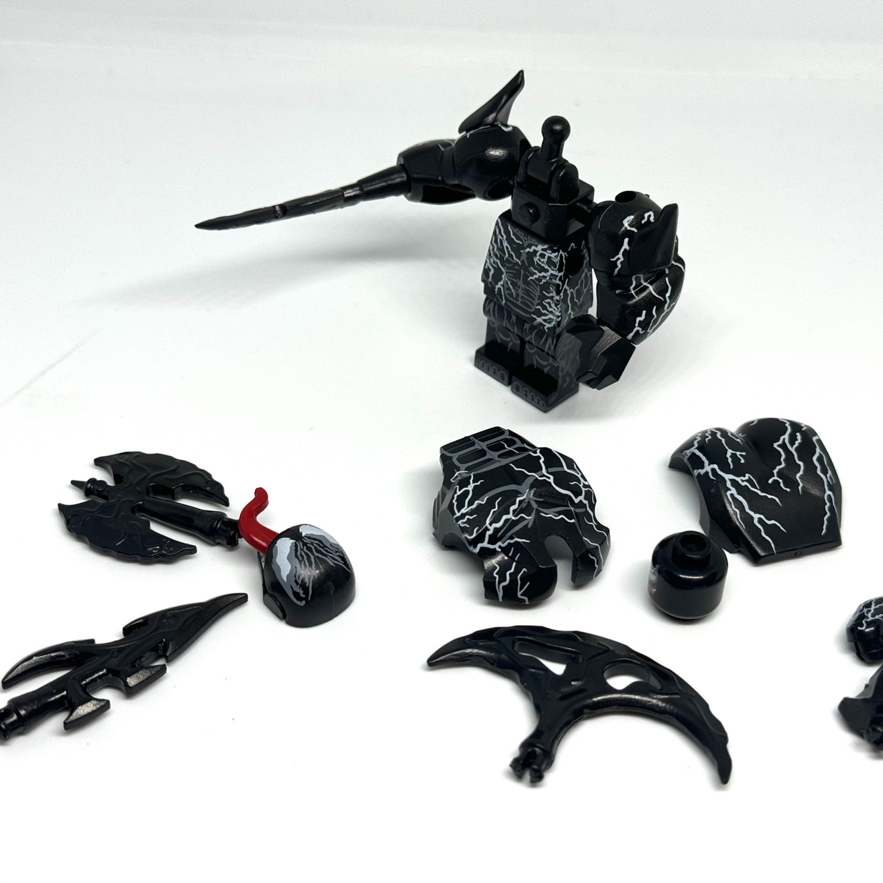 Minifigurine Marvel Venom Format XL - Non LEGO Officiel - Produit Générique Neuf