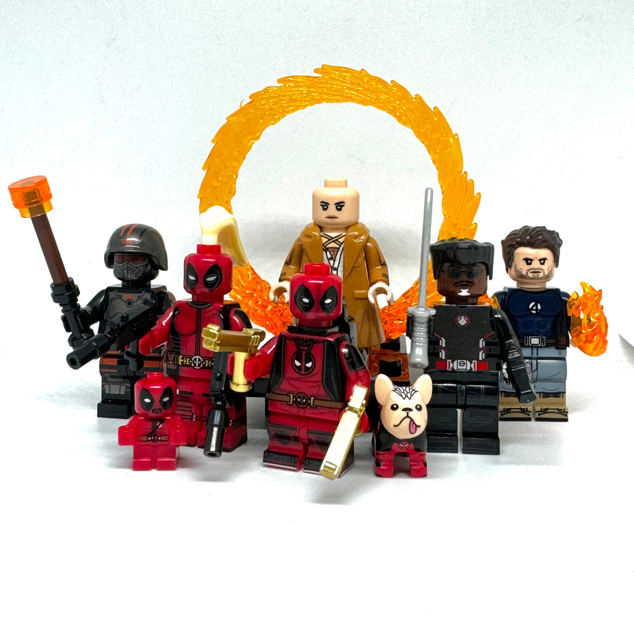 Marvel Deadpool Deadpool Movie In Lego Deadpool Minifigure Set