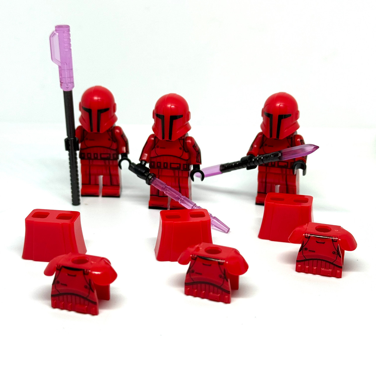 Praetorian Guard Minifigure Set of Star Wars Red Guard