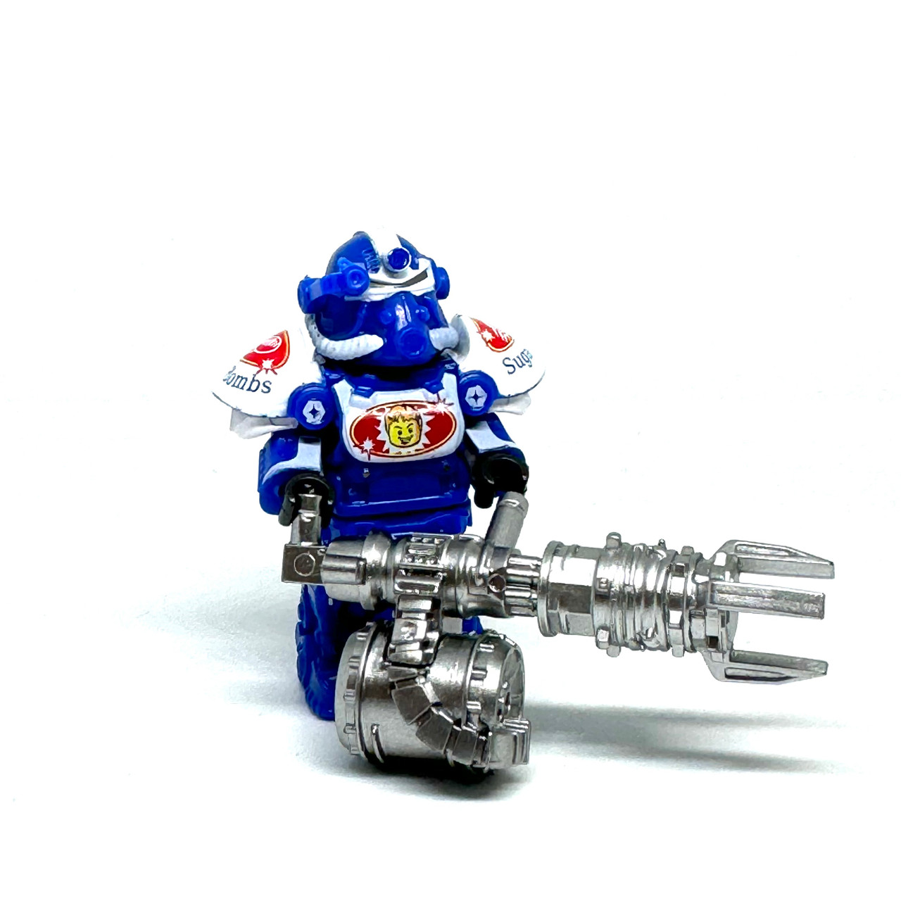 Fallout T-51 Power Armor Minifigures Nuka-Cola, Vim, Sugar Bombs