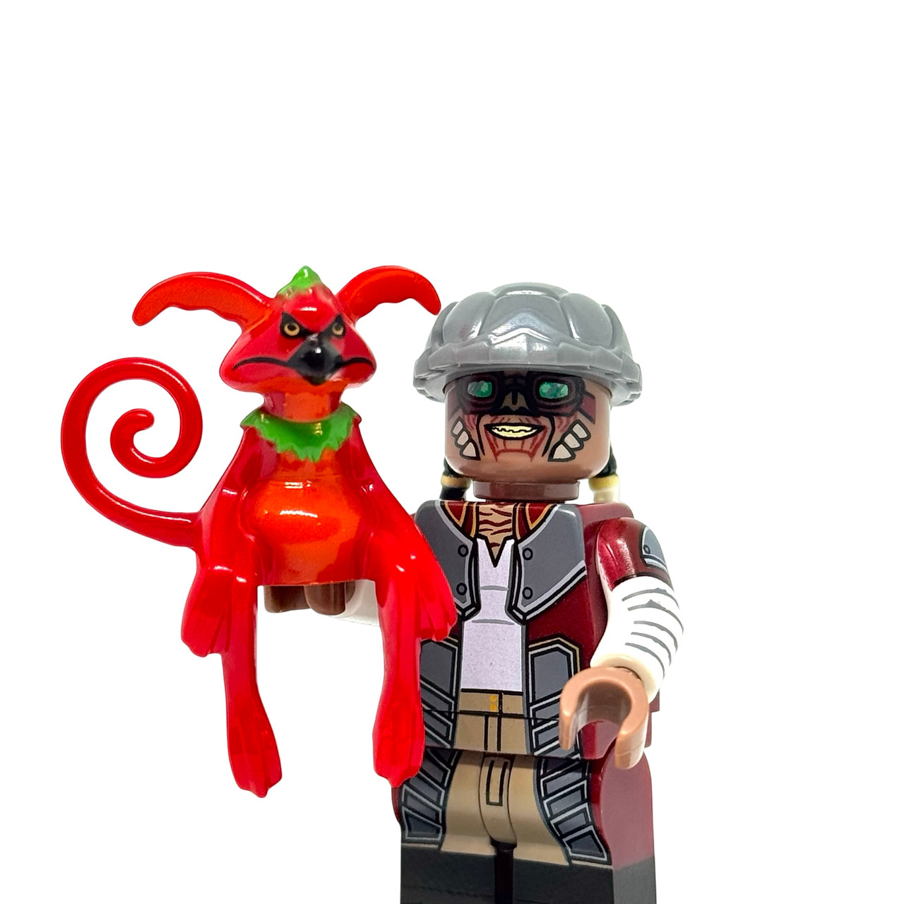 3in1 Pack Hondo Ohnaka Minifigure with Kowakian Monkey Lizards