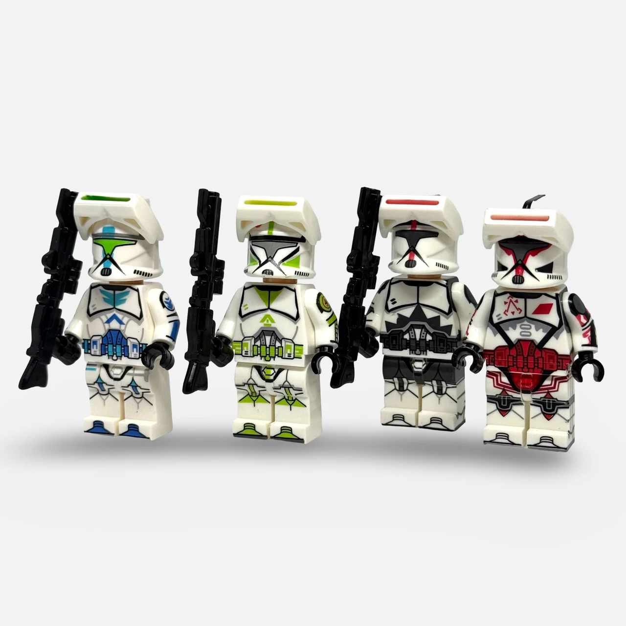 Clone Trooper Minifigures Phase 1 Aerial Recon, Boomer, Medic, CT-9998