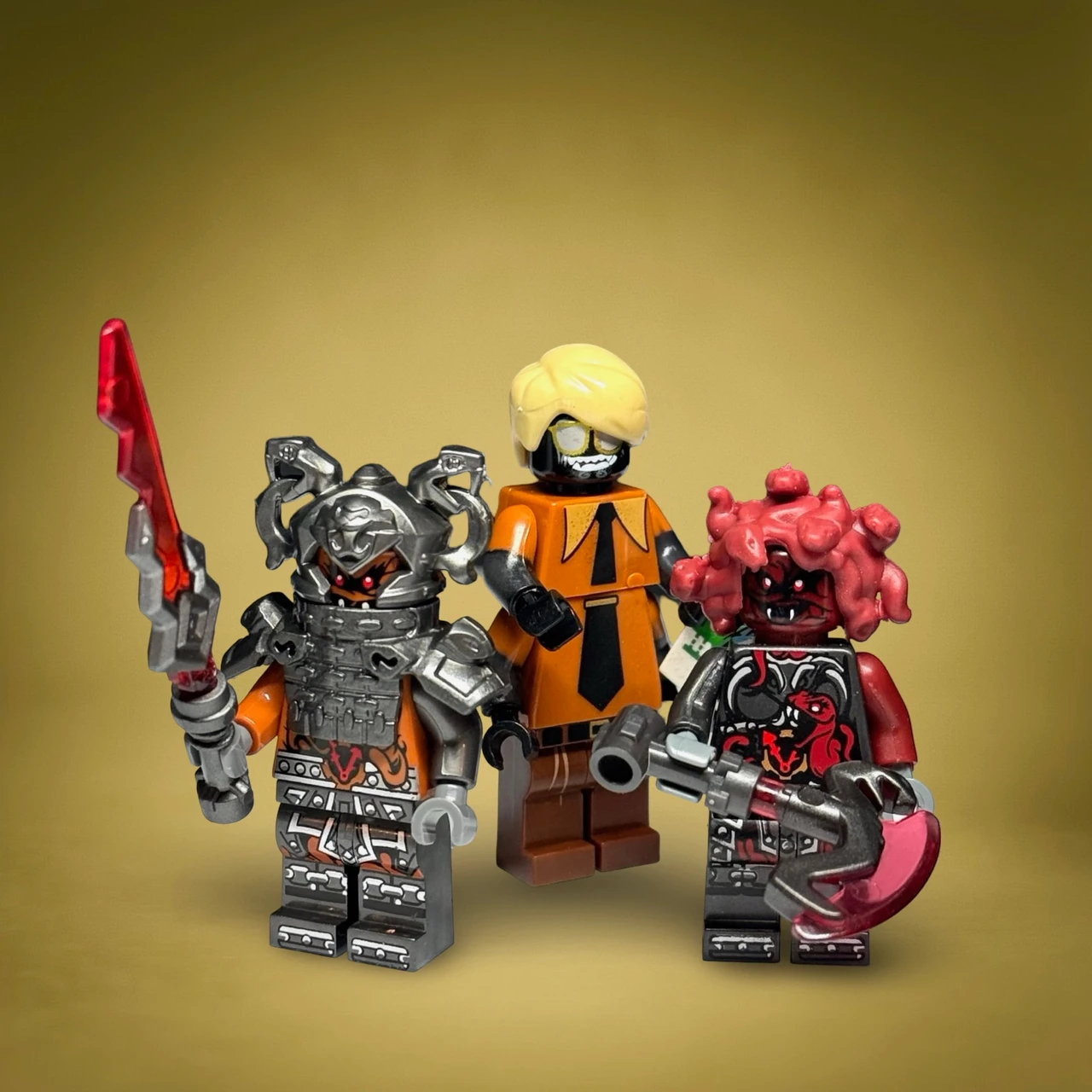 megoam様 Ninjago Vermillion Minifigures -Flashback Garmadon Commander