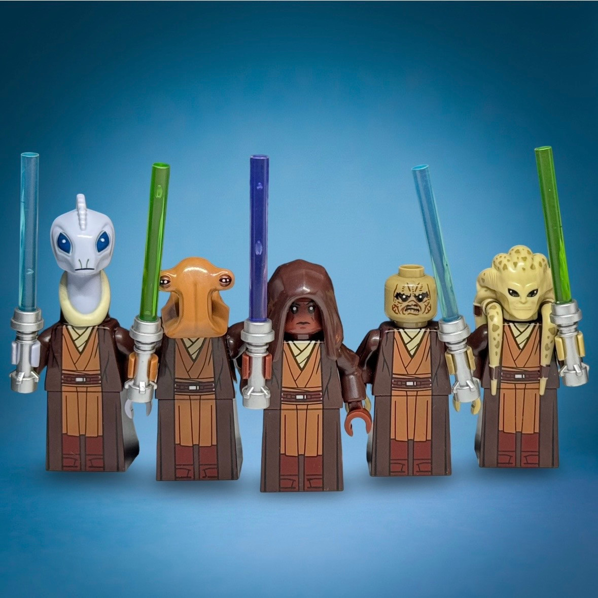 Mace Windu and Jedi Expansion Pack - Sora Bulq, Nautolan, Kaminoan