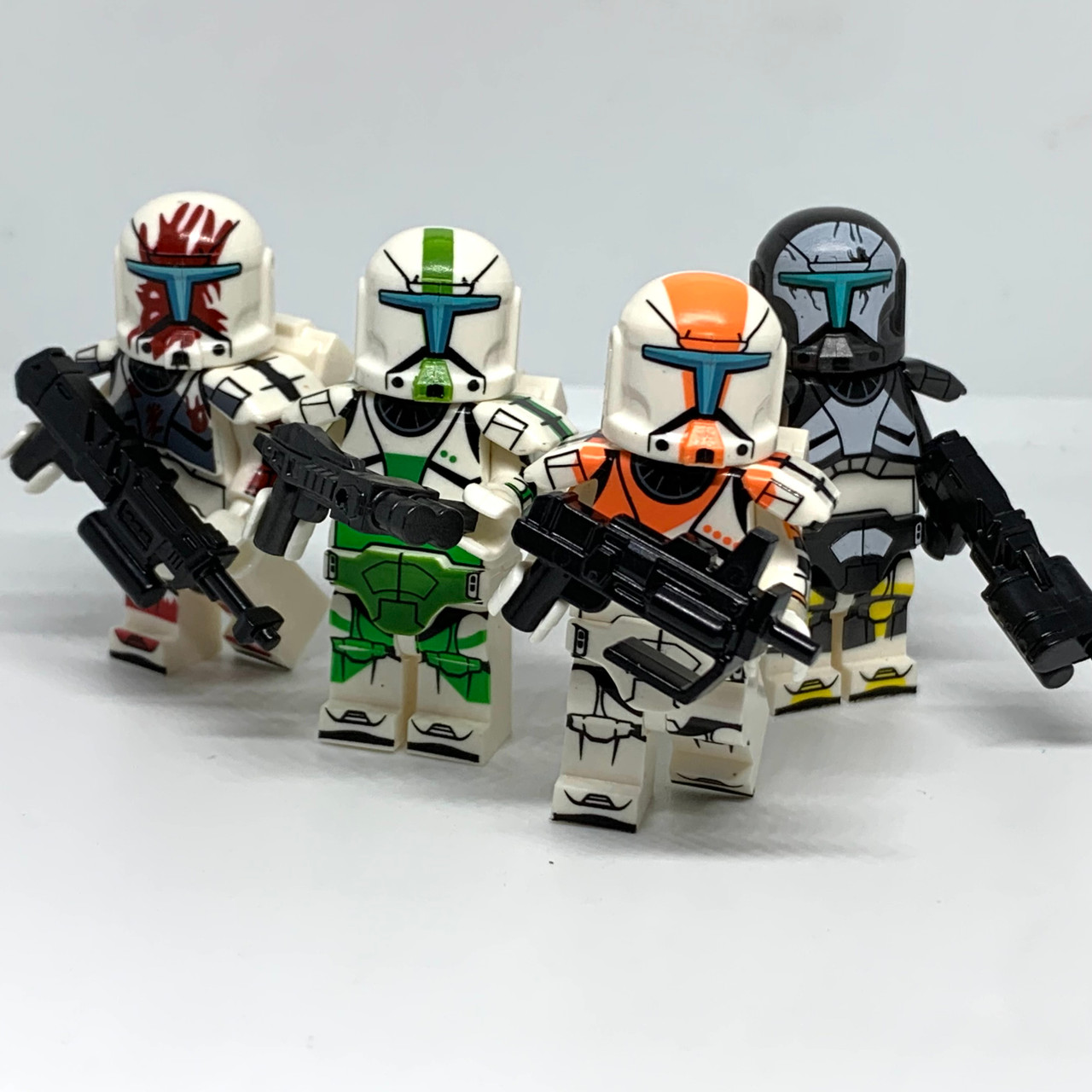 Delta Squad Minifigures Star Wars Republic Commando Clone Troopers