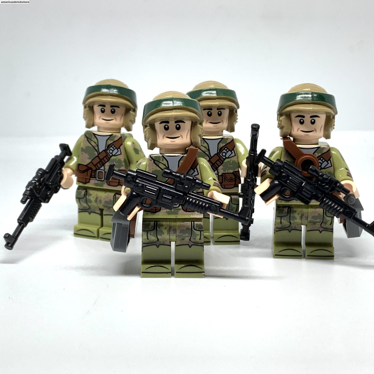 Rebel Endor Trooper Minifigures Star Wars Return of the Jedi Rebellion Soliders