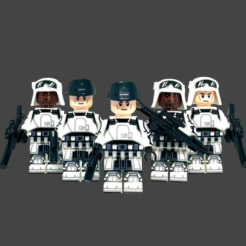 ISB Agent Minifigures Star Wars Andor Imperial Army Troopers ISB Agent Minifigures Star Wars Andor Imperial Army Troopers