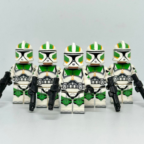 Horn Company Clone Trooper Minifigures Star Wars The Clone Wars Phase 1