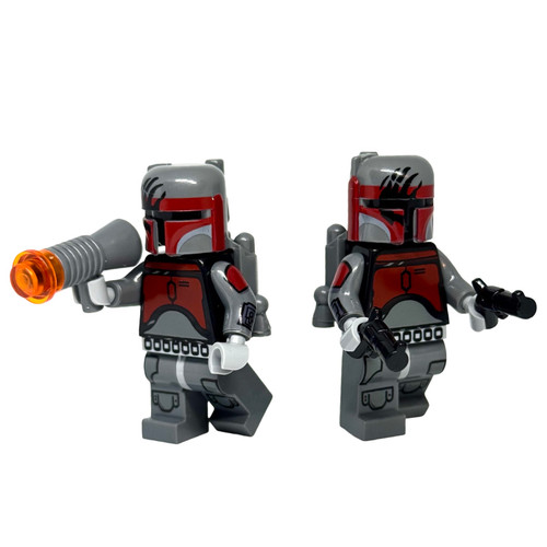 Retro Mandalorian Minifigures - Maul's Death Watch Supercommandos