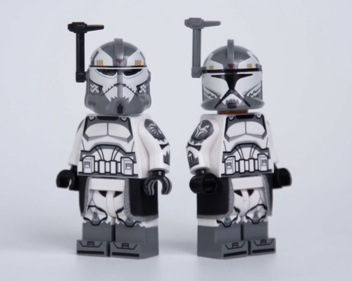 Commander Wolffe 2020 Style Phase 1 and 2 Helmets - Star Wars Clone Trooper