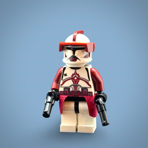 Commander Fox Retro Clone Trooper - 2002 Style Star Wars Minifigure