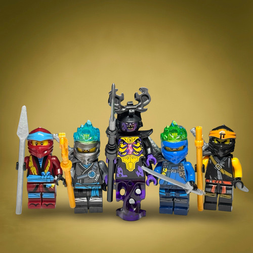 Ninjago Dragon Rising Minifigures - Nya The Overlord Cole Jay