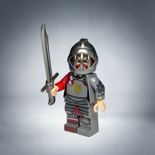Royal Castle Knight Minifigure with Sword