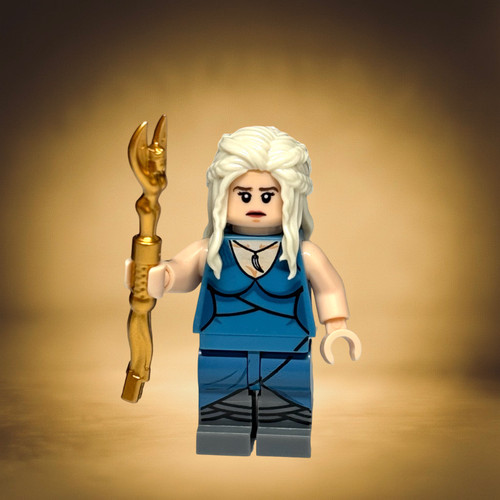 Daenerys Targaryen Minifigure Game of Thrones (Blue Dress)