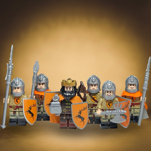 Baratheon Army Minifigure Set Game of Thrones